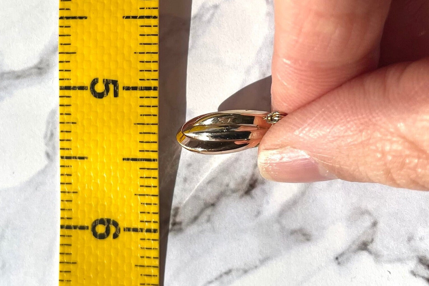 14k Solid Gold Tricolor Hoop Earrings: Twisted Huggie Style