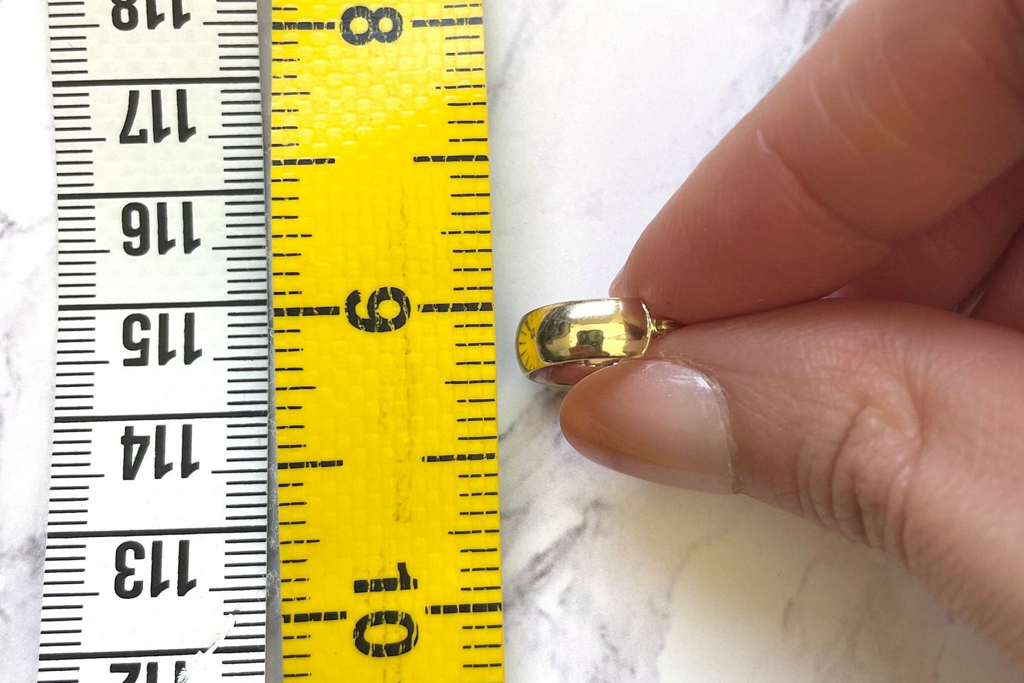 14k Solid Gold Lola Hoop Earrings - 5mm Chunky Minimalist Fine Jewelry