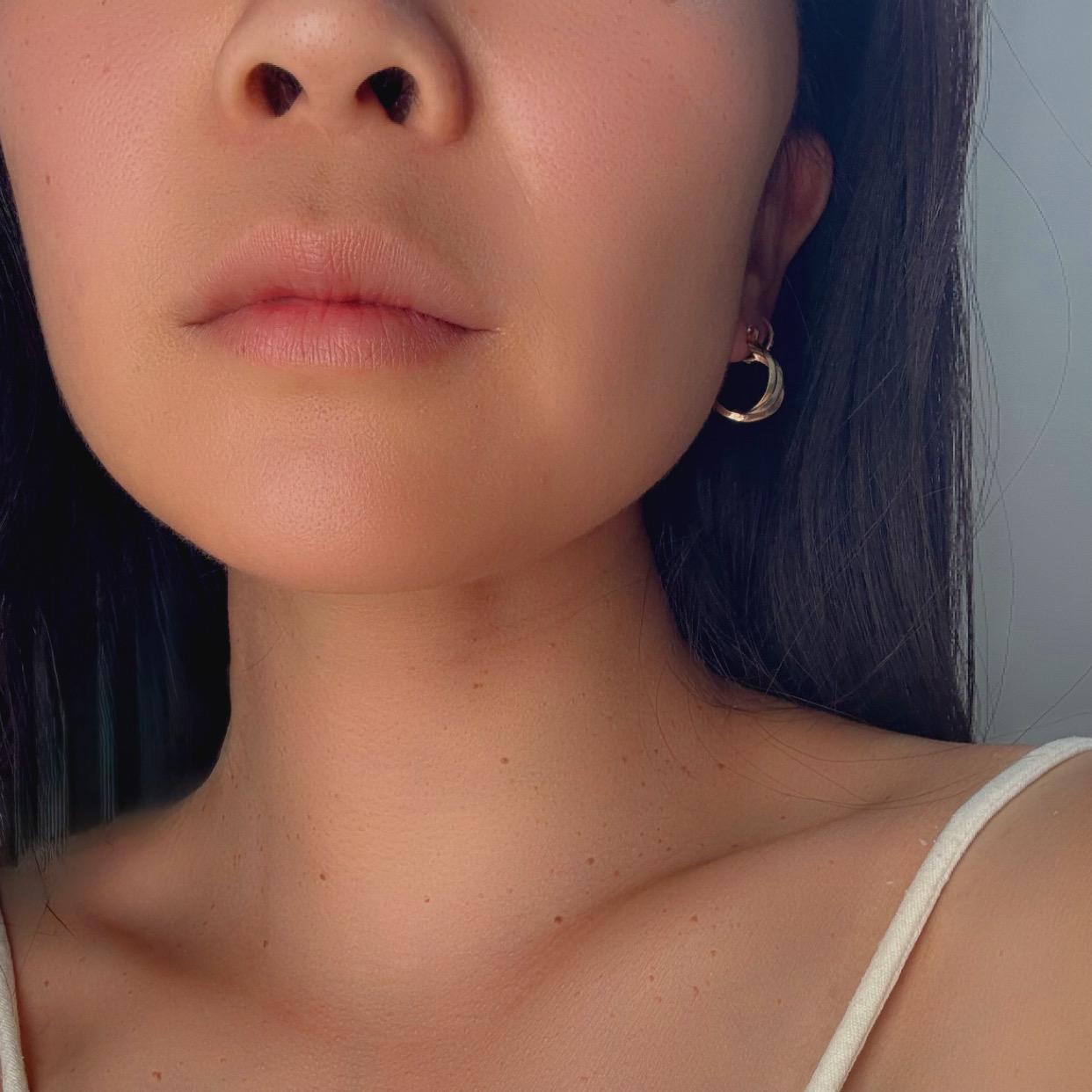 14k Solid Gold Tricolor Hoop Earrings: Twisted Huggie Style