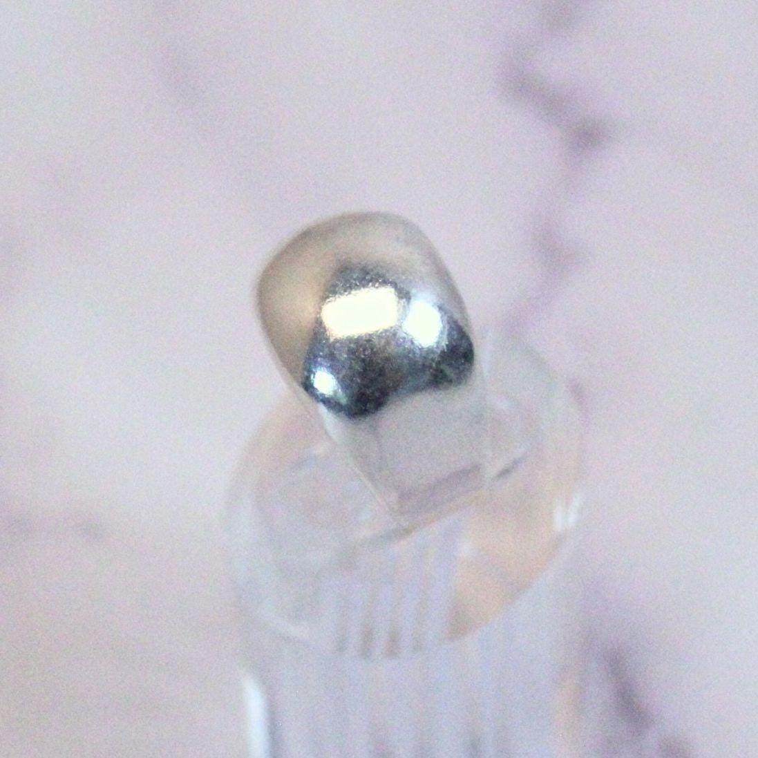 New Solid Sterling Silver Wren Dome Ring β Extra Bold & Minimal Statement Band