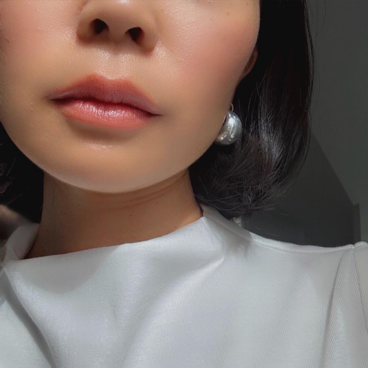 Sterling Silver Crescent Ava Hoop Earrings | Extra Large Modern Minimalist Statement Hoops