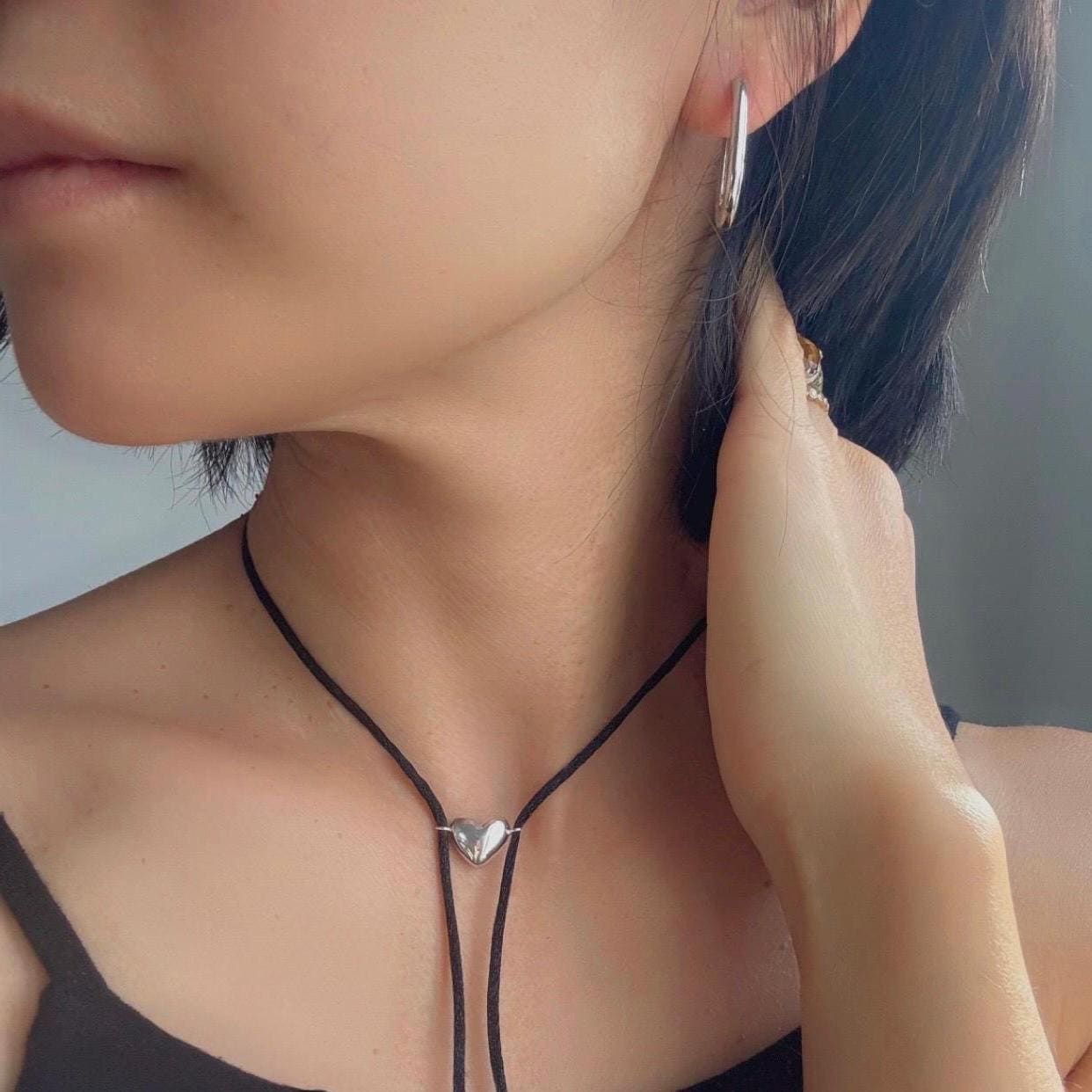 Sterling Silver Oval Hoop Charlie Earrings | Modern Minimalist Everyday Hoops