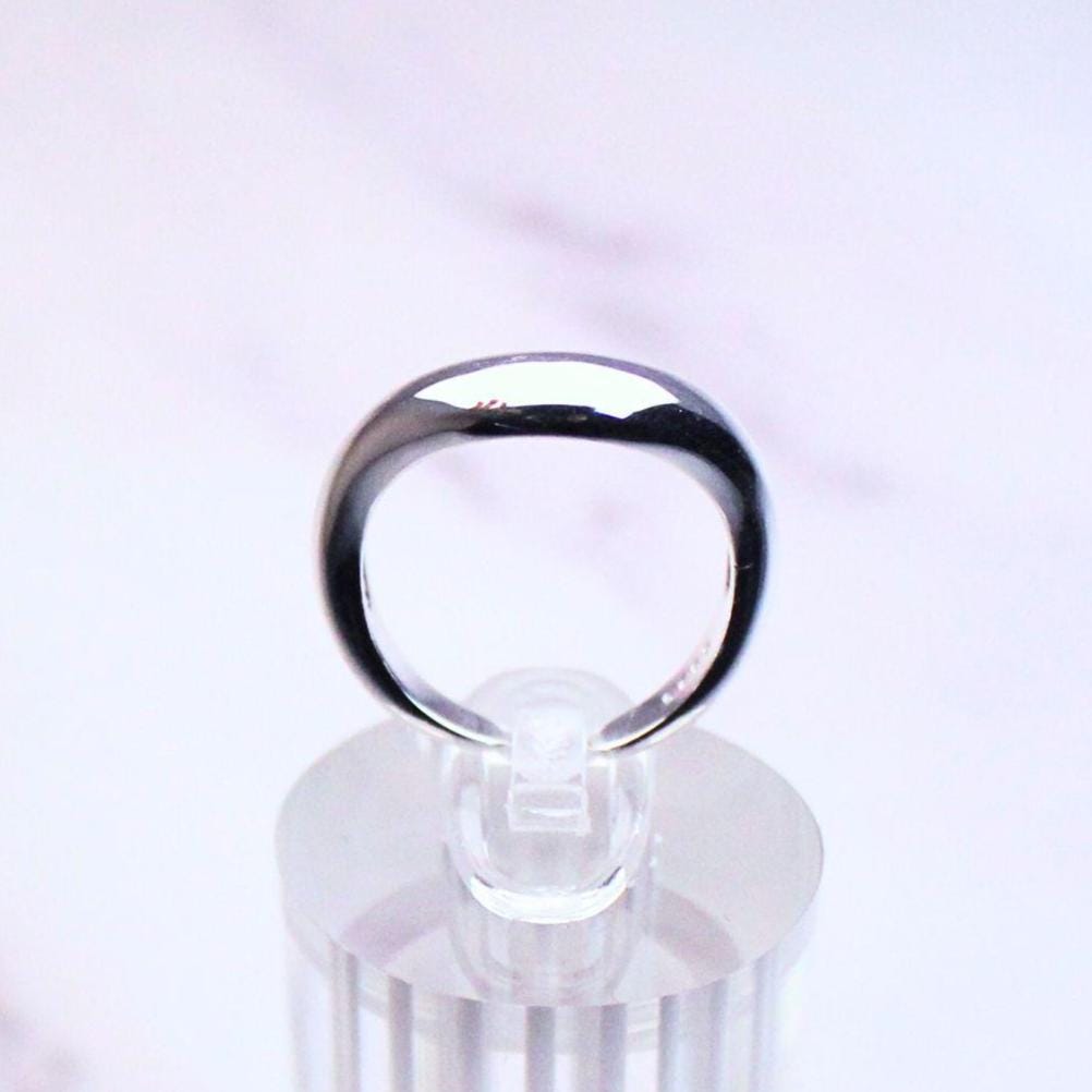 Sterling Silver Lucia Ring – Adjustable Minimalist Statement Band