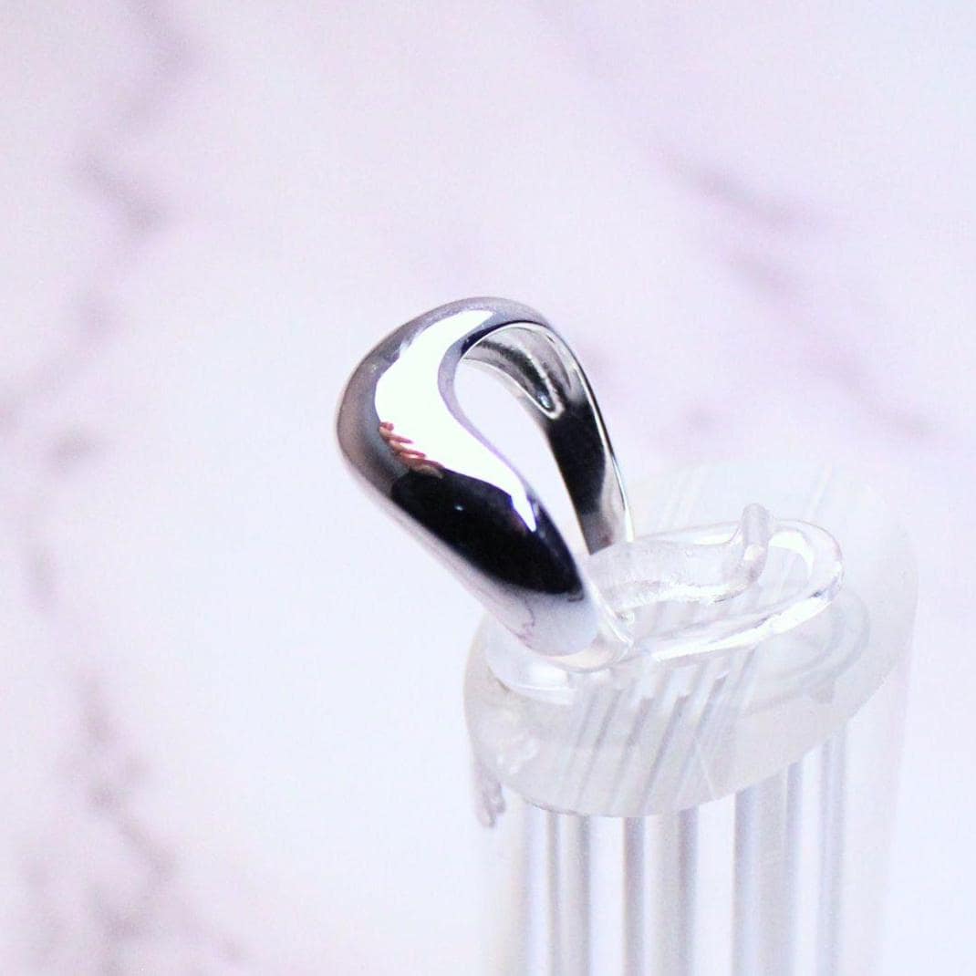 Sterling Silver Lucia Ring – Adjustable Minimalist Statement Band