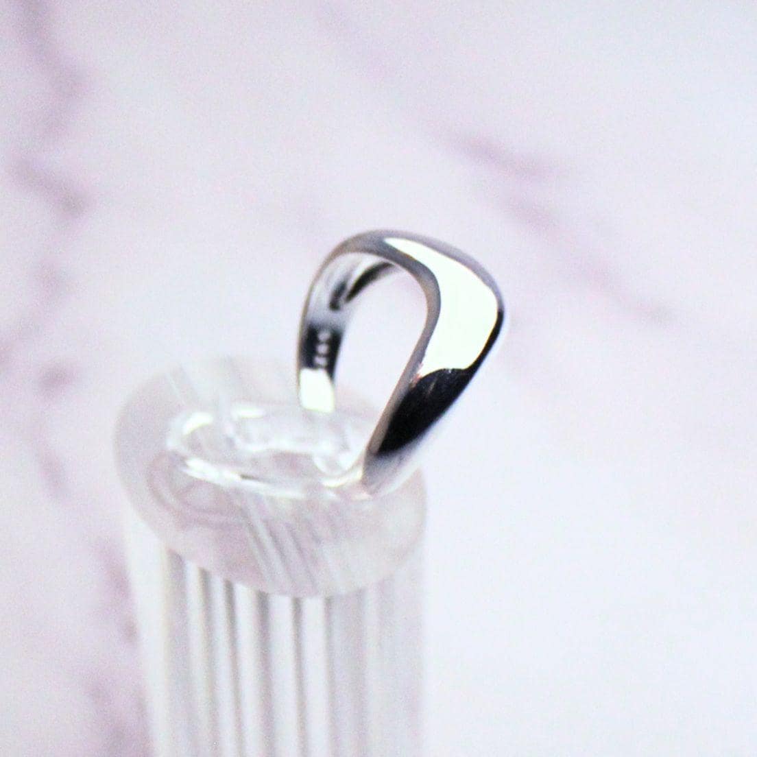 Sterling Silver Lucia Ring – Adjustable Minimalist Statement Band