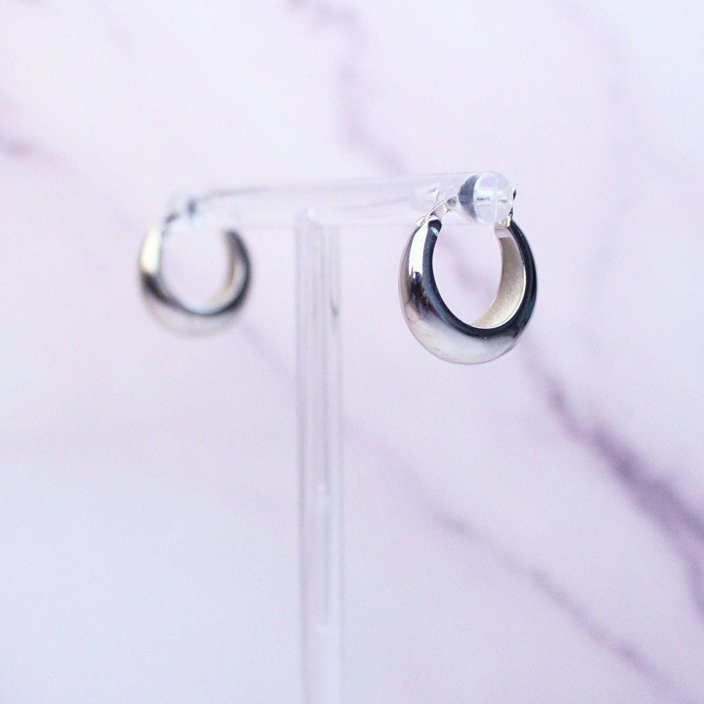Classic Sterling Silver Hoop Summer Earrings – Timeless Everyday Jewelry