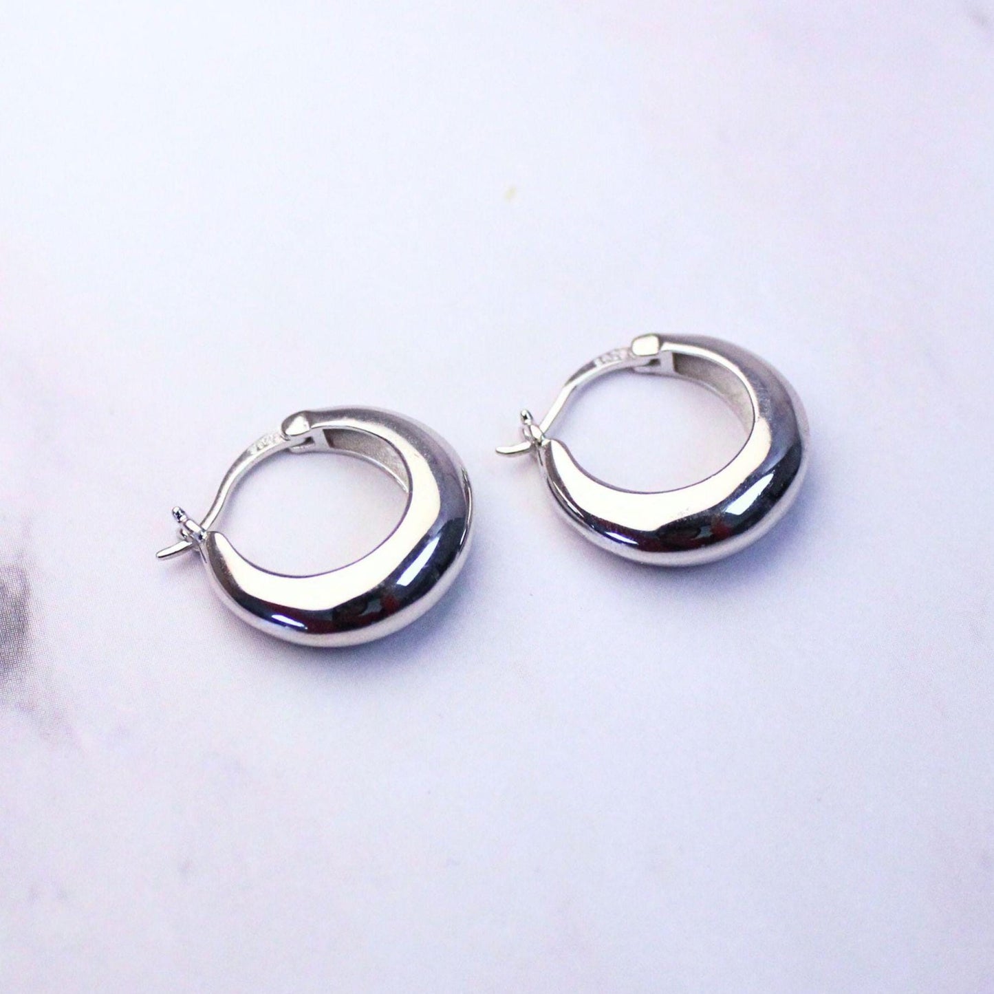 Classic Sterling Silver Hoop Summer Earrings – Timeless Everyday Jewelry