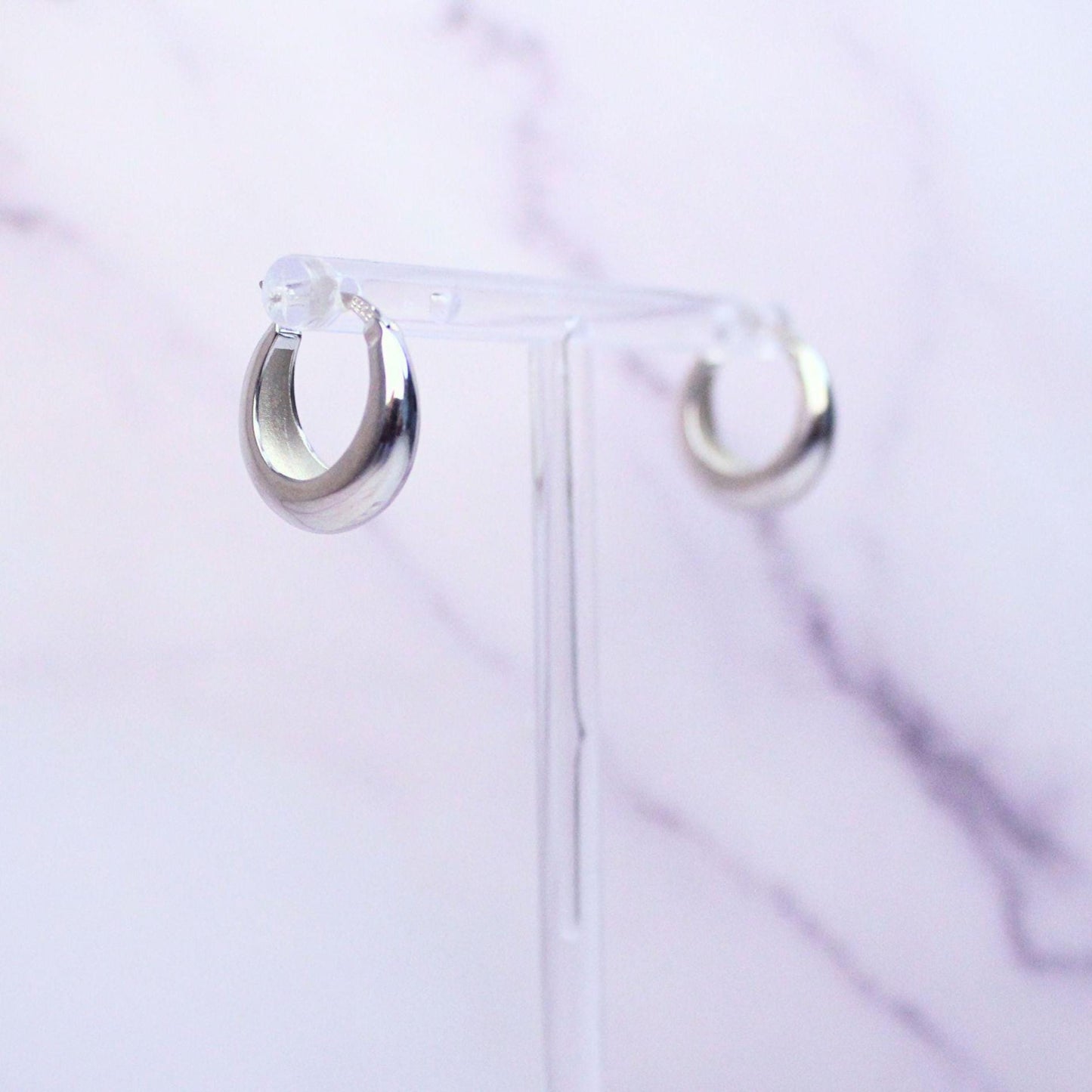 Classic Sterling Silver Hoop Summer Earrings – Timeless Everyday Jewelry